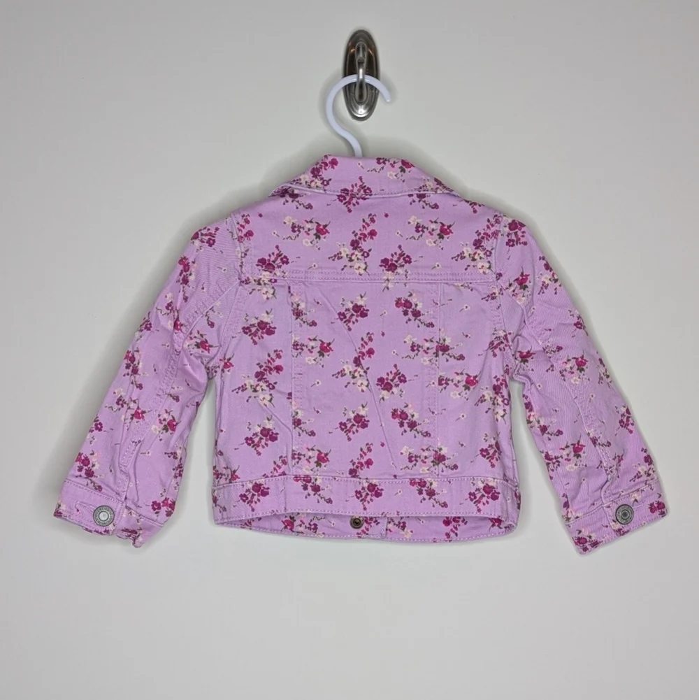 Gap Floral Denim Jean Jacket 18-24m